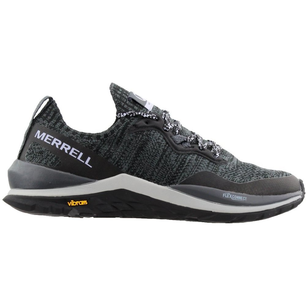 Merrell Mag-9 Knit Trainer Sneakers Black Gray 7.5